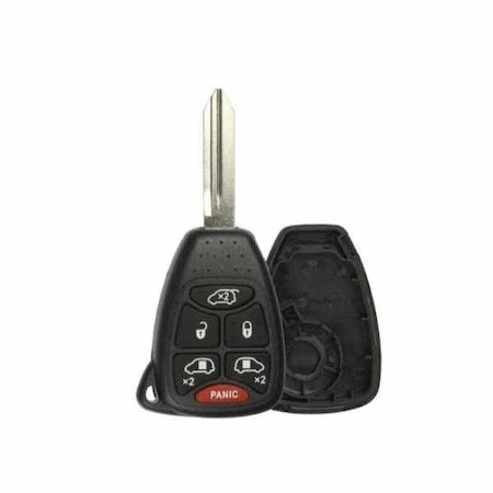Keyless Factory KeylessFactory: UHShell: RUGGED 6 BUTTON REMOTE KEY SHELL FOR CHRYSLER JEEP DODGE M3N5WY72XX RHS-CHY-086